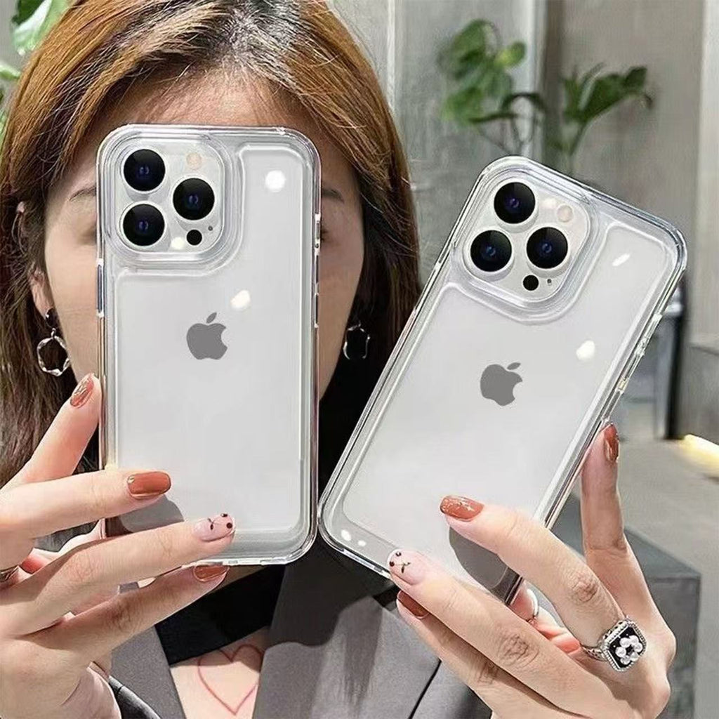 The new minimalist and empty shell is suitable for Apple phone cases