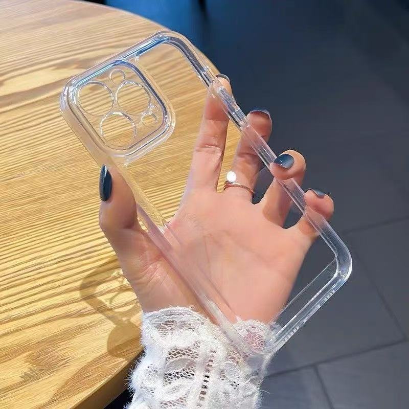 The new minimalist and empty shell is suitable for Apple phone cases