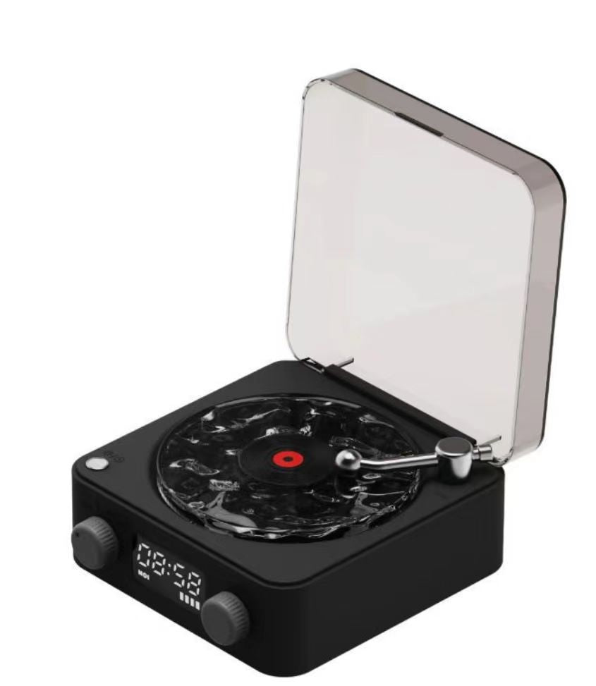 High Quality Bluetooth speaker with a Vinyl Player Style