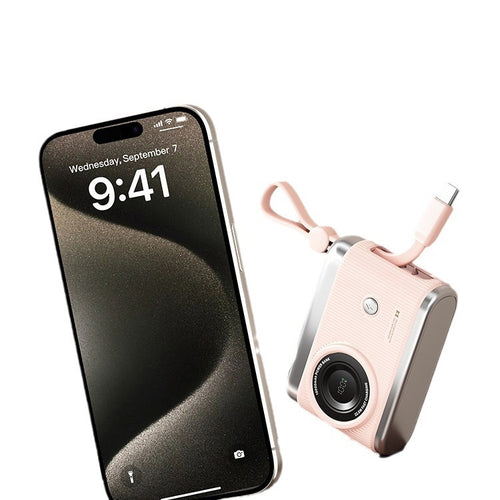 Creative Camera Power Bank with Fast Charging
