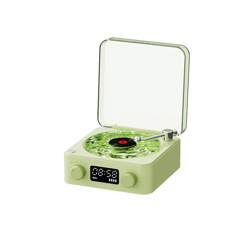 High Quality Bluetooth speaker with a Vinyl Player Style