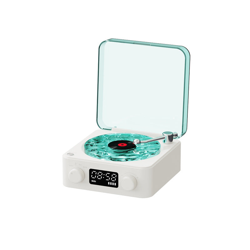 High Quality Bluetooth speaker with a Vinyl Player Style