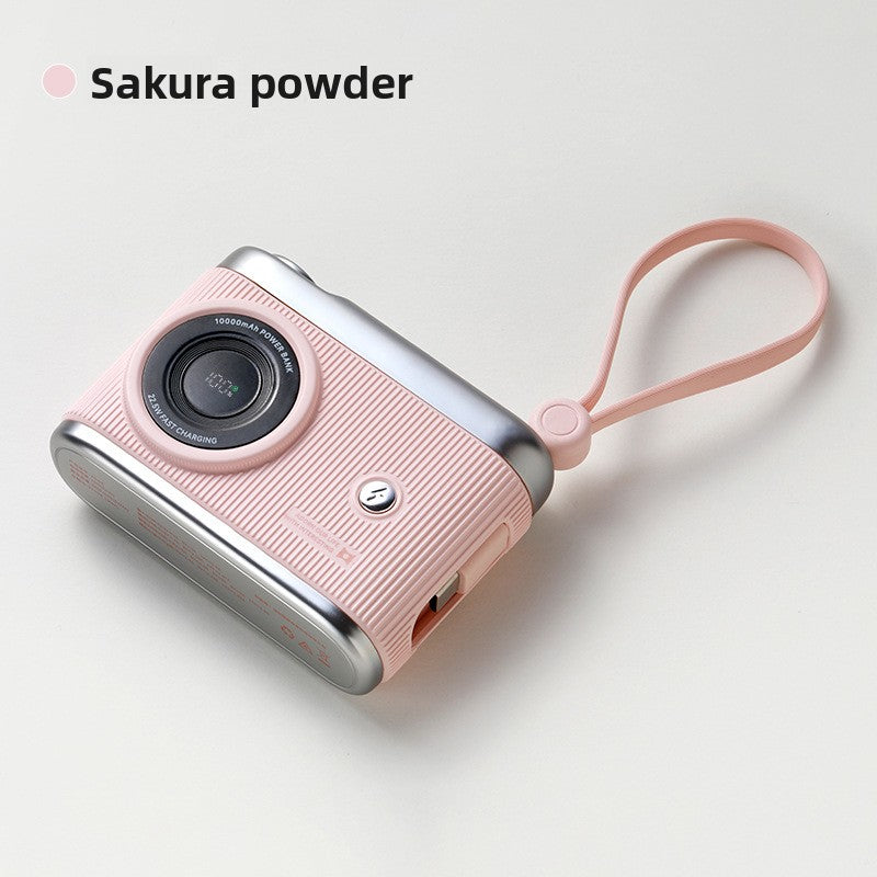 Creative Camera Power Bank with Fast Charging