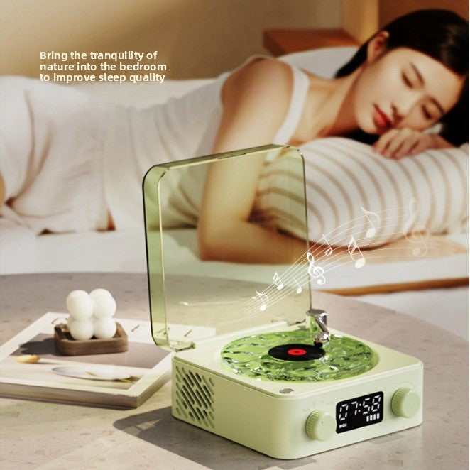 High Quality Bluetooth speaker with a Vinyl Player Style