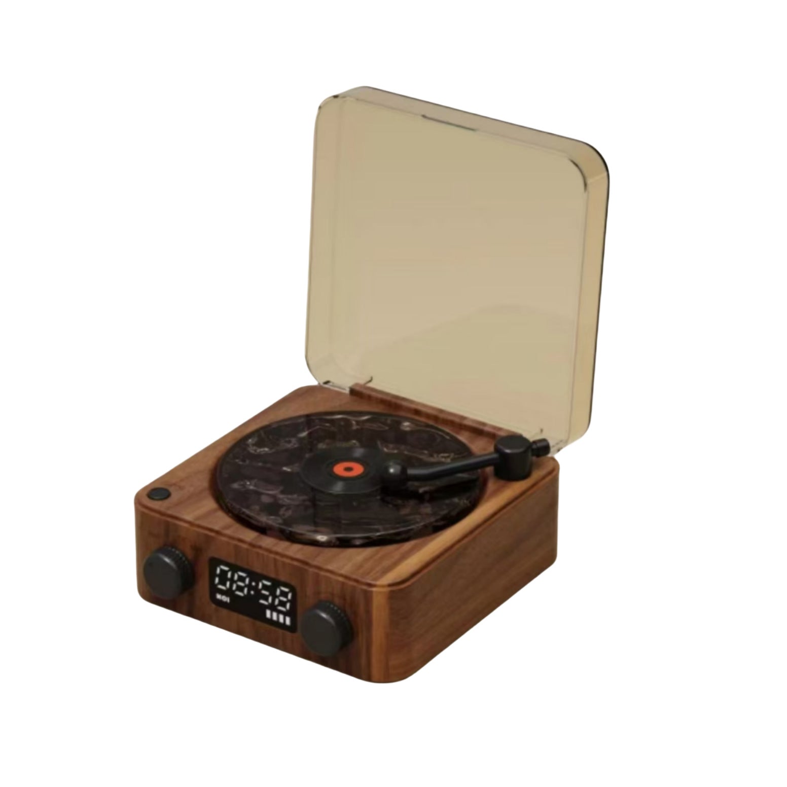 High Quality Bluetooth speaker with a Vinyl Player Style